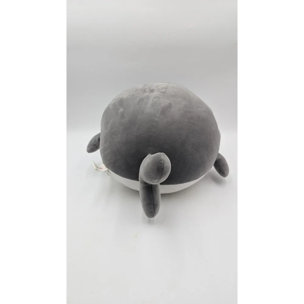 Takashoji Grey Shark Plush 100% Polyester Pillow Cuddly Stuffed Toy Animal 10